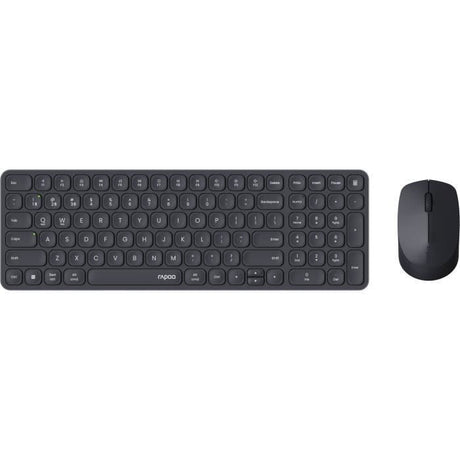 Ensemble Clavier-Souris - RAPOO - 9310M - Sans-fil - Multimode - Ultra-Slim - Noir