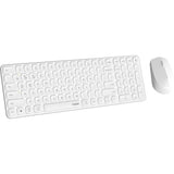 Ensemble Clavier-Souris - RAPOO - 9310M - Sans-fil - Multimode - Ultra-Slim - Blanc