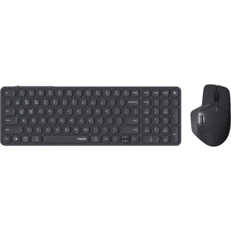 Ensemble Clavier-Souris - RAPOO - 9760M - Sans-fil - Ultra-Slim - Dark Grey