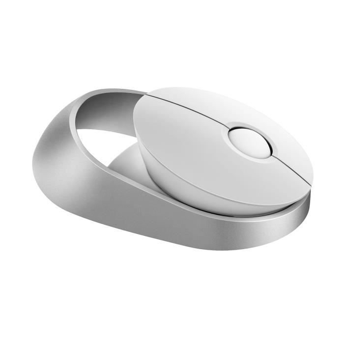 Souris sans fil - Ralemo - Air 1 - Blanc - Multimode 2,4GHz/Bluetooth - 1600 dpi