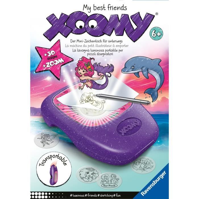 Xoomy, Theme My Best Friends, Dessin, Loisir créatif, Des 6 ans, 23697, Ravensburger