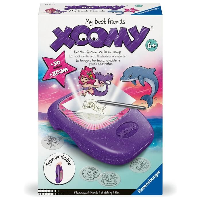 Xoomy, Theme My Best Friends, Dessin, Loisir créatif, Des 6 ans, 23697, Ravensburger