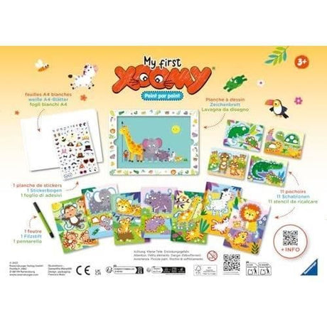 My First Xoomy, Point par Point, Mes premiers dessins, Dessin, Loisir créatif, Des 3 ans, 23752, Ravensburger