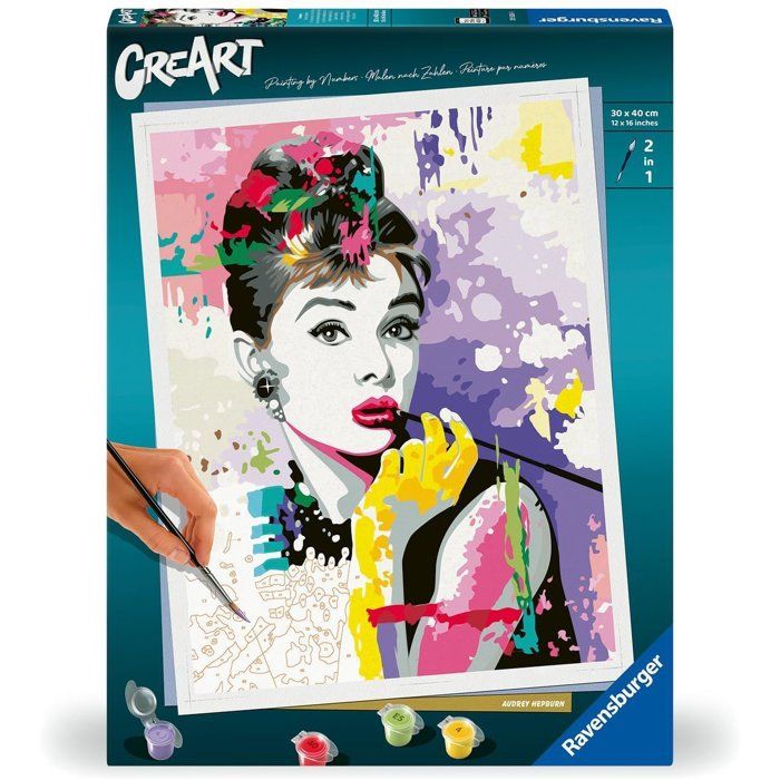 CreArt  30x40cm  Audrey Hepburn