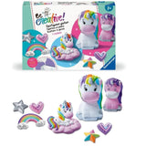 Be Creative Figurines Licornes, 10 objets a réaliser en plâtre, Décoration, Loisir créatif, Des 7 ans, Ravensburger
