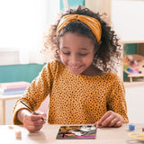 CreArt Kids 18x24cm Chevaux au coucher du soleil, Kit de peinture par numéros Numéro d'Art, Des 9 ans, 25809, Ravensburger