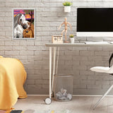 CreArt Kids 18x24cm Chevaux au coucher du soleil, Kit de peinture par numéros Numéro d'Art, Des 9 ans, 25809, Ravensburger