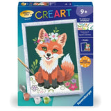CreArt Kids  18x24cm  Renard fleuri