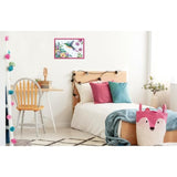 CreArt Kids 31x21cm Colibri et fleurs exotiques, Kit de peinture par numéros Numéro d'Art, Des 7 ans, 25851, Ravensburger