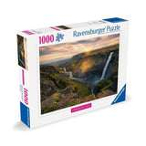 Ravensburger-Puzzle 1000p-La cascade Háifoss, Islande (Highlights)-Adultes&enfants-Des 14 ans-Puzzle de qualité supérieure-12000110