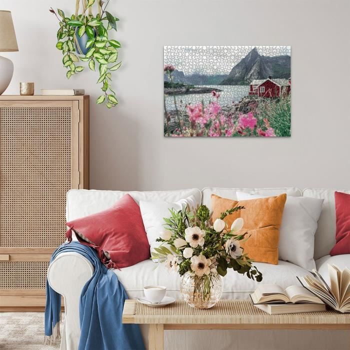 Puzzle 1000 pieces Reine, Lofoten, Norvege (Highlights), Adultes & enfants, Des 14 ans, 12000112, Ravensburger