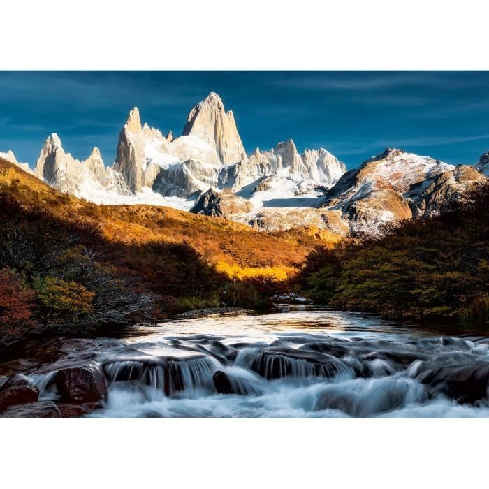 Puzzle 1000p Le Fitz Roy Patagonie (Highlights), Adultes & enfants, Des 14 ans, Puzzle de qualité supérieure, 12000253, Ravensburger