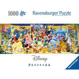 Puzzle 1000 pieces photo de groupe Disney, Panorama, Adultes et enfants des 14 ans, 12000444, Ravensburger