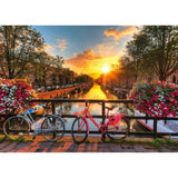 Puzzle 1000 pieces Vélos a Amsterdam, Adultes & enfants des 14 ans, Puzzle de qualité supérieure, 12000662, Ravensburger