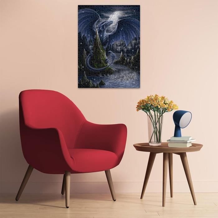 Puzzle 1500 pieces Le dragon bleu, Adultes & enfants Des 5 ans, 12000731, Ravensburger