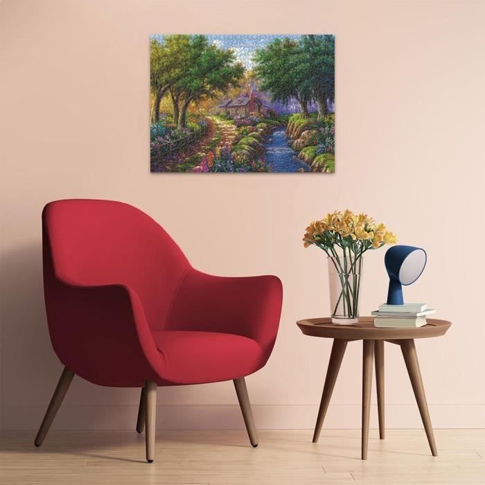 Puzzle 1500 pieces Cottage au bord de la riviere, Adultes & enfants des 14 ans, 12000735, Ravensburger