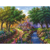 Puzzle 1500 pieces Cottage au bord de la riviere, Adultes & enfants des 14 ans, 12000735, Ravensburger