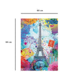 Nathan-Puzzle 1500 pieces-Tour Eiffel multicolore/Lars Stewart-Adultes et enfants des 14 ans-Puzzle de qualité supérieure-12000950
