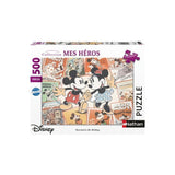 Puzzle 500 pieces Souvenirs de Mickey, Disney, Adultes et enfants, des 12 ans, 12000969, Nathan