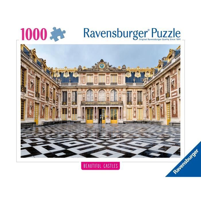 Puzzle 1000 pieces Château de Versailles, France, Collection Highlight, des 14 ans, Château, 12001315, Ravensburger