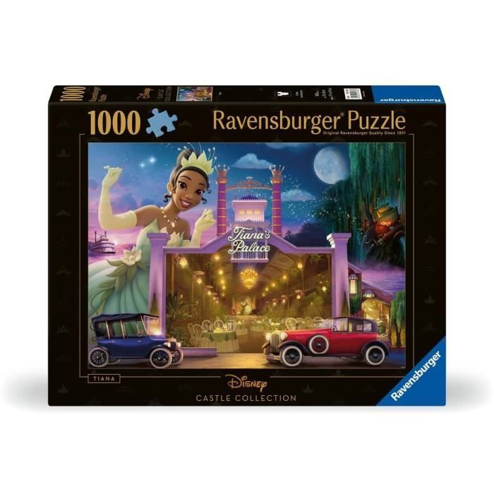 Puzzle 1000 pieces Tiana, Collection Disney Princesses, des 14 ans, Puzzle de qualité supérieure, Disney, 12001343, Ravensburger