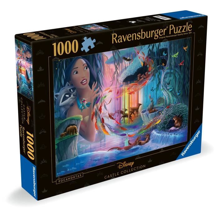 Puzzle 1000 pieces Pocahontas, Collection Disney Princesses, des 14 ans, Disney, 12001344, Ravensburger