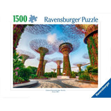 Puzzle 1500 pieces Jardin de la baie de Singapour, des 14 ans, Puzzle de qualité supérieure, Singapour, 12001396, Ravensburger
