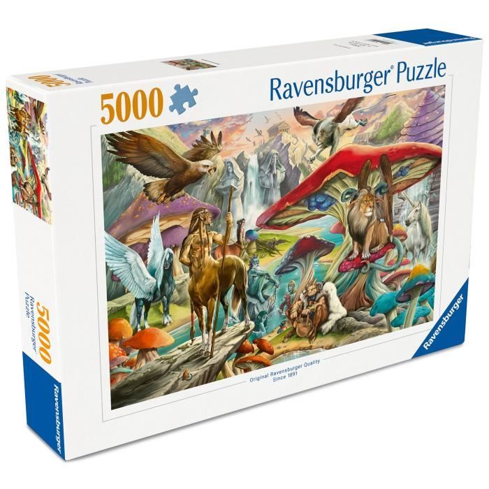 Puzzle 5000 p  Les secrets de la foret