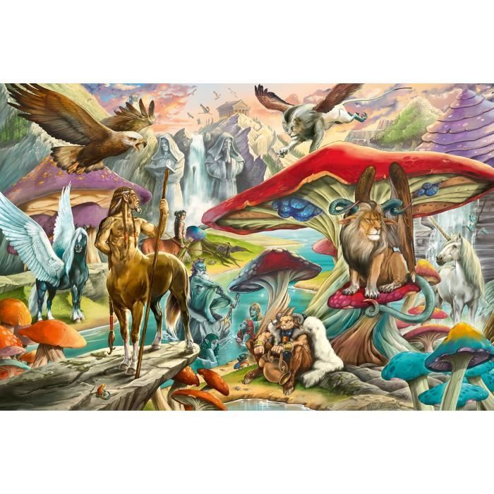 Puzzle 5000 p  Les secrets de la foret