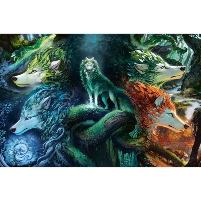 Puzzle 7000 p - Titre non définitif (loup)