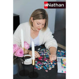 Puzzle 1000 pieces Hippie style / Cha cha Pop, des 14 ans, Puzzle de qualité supérieure, Collection Artiste, 12001443, Nathan