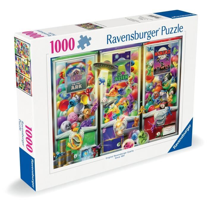 Puzzle 1000 pieces Animaux, aliens et ninjas, des 14 ans, Puzzle de qualité supérieure, Nombreux, 12001482, Ravensburger