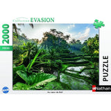 Puzzle 2000 pieces Au coeur de Bali, Adultes et enfants des 14 ans, Collection Évasion, 12001518, Nathan