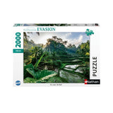 Puzzle 2000 pieces Au coeur de Bali, Adultes et enfants des 14 ans, Collection Évasion, 12001518, Nathan