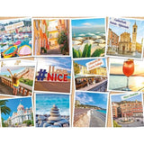 Puzzle 2000 pieces Nice, Côte d'Azur, Adultes et enfants des 14 ans, Collection Urbain, France, 12001613, Nathan