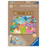 Monde sous-marin - Puzzle bois - 22 pieces - des 4 ans - Ravensburger
