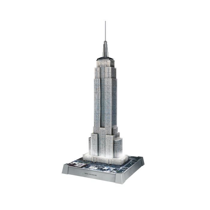 Puzzle 3D Iconics - Empire State Building illuminé