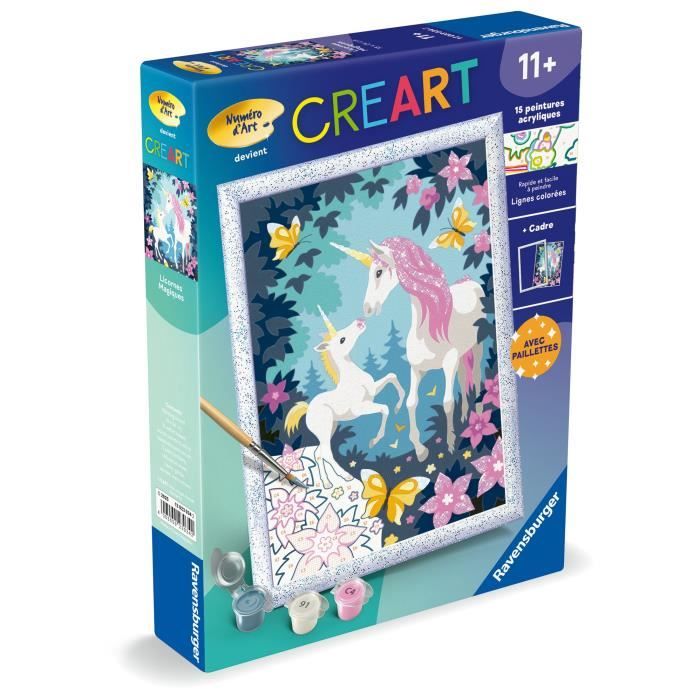 CreArt Kids  18x24cm  Licornes magiques