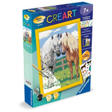 CreArt Kids  18x24cm  Duo chevaux