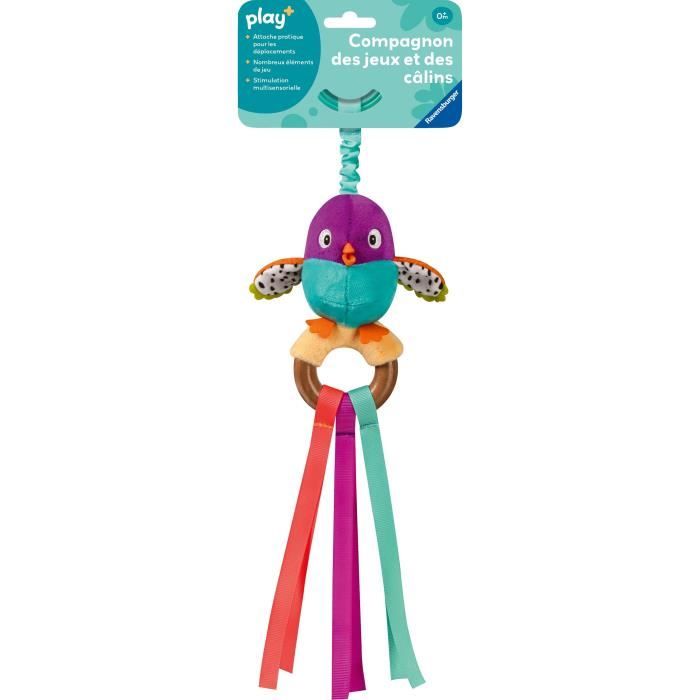 Ravensburger play+, Mon hochet d'Èveil - Petit oiseau , 0-12 mois, Premier ‚ge, bÈbÈ