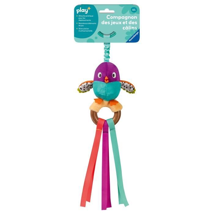 Ravensburger play+, Mon hochet d'Èveil - Petit oiseau , 0-12 mois, Premier ‚ge, bÈbÈ