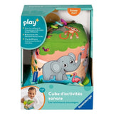 Ravensburger play+, Cube d'activitÈs sonore - Les animaux sauvages , 0-12 mois, Premier ‚ge, bÈbÈ