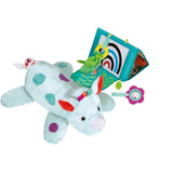 Ravensburger play+, Coussin d'activitÈs - RhinocÈros , 0-12 mois, Premier ‚ge, bÈbÈ