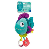 Ravensburger play+, Peluche pop-it - Piranha bleu, 6-36 mois, Premier ‚ge, bÈbÈ