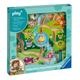 Ravensburger play+, Labyrinthe magnÈtique en bois - Dans la jungle , 6-36 mois, Premier ‚ge, bÈbÈ