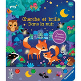 Ravensburger play+, Cherche et brille - Dans la nuit, Livre, Premier ‚ge, bÈbÈ