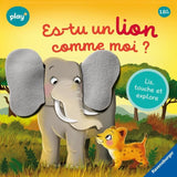 Ravensburger play+, Es-tu un lion comme moi ? , Livre, Premier ‚ge, bÈbÈ