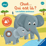 Ravensburger play+, Chut...qui est la ? Les bÈbÈs animaux, Livre, Premier ‚ge, bÈbÈ