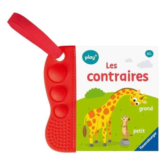 Ravensburger play+, Flip & pop - Les contraires, Livre, Premier âge, bébé