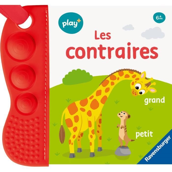 Ravensburger play+, Flip & pop - Les contraires, Livre, Premier ‚ge, bÈbÈ